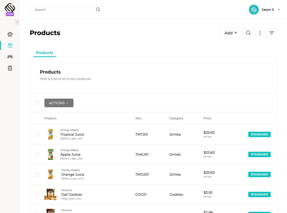 Supply'd Hub ranging software